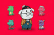 create custom nft art cartoon, mascot, avatar illustration