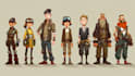 design unique 2d game characters