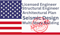 licensed structural engineer for seismic multi story stamp in oregon, ca, nv, ak
