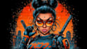 draw anime character , cyberpunk character