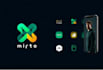 create tech, startup, security, crypto and app logo