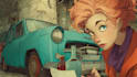 create authentic retro comic illustration