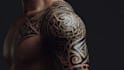 create a profesional tribal tattoo design