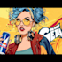 create a unique street pop art illustration