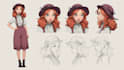 character design comic character