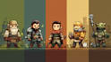 create pixel art characters