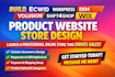 build ecwid wordpress ekm volusion shift4shop wix  product website store design