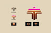 design startup tech, company, technology, and app logo