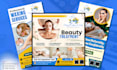 design professional massage therapy and spa social media posts