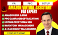 be your amazon virtual assistant amazon fba expert virtual assistant amazon VA