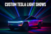 program creative light show for tesla model s, 3, x, y and cybertruck
