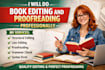 do book editing and proofreading professionally