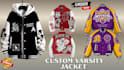 design custom varsity jacket, streetwear, and bomber jacket design