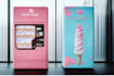 design premium ice cream vending machine