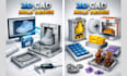 do 3d cad design for 3d printing, product and mold design,