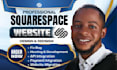 build squarespace website, redesign squarespace, website development squarespace