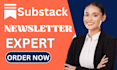 setup substack account substack newsletter design substack newsletter post