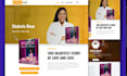 create author website, book author, ebook landing pages, wordpress website
