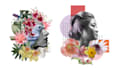 design bold and artistic digital collage art