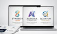 design modern combination mark and abstract logo design
