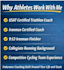 review and improve your running, cycling, triathlon, or ironman training plan