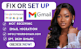 fix or setup google workspace, business domain emails, gmail, g suite, migration