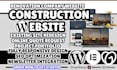 construction website contractor website design building company website