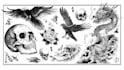 draw japanese traditional tattoo design