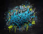 make hand drawn graffiti logo design
