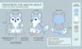 design custom plush reference sheet stuffed animal oc sewing pattern tech pack