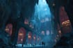 design an unique environment concept art