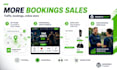 design sports website football basketball gym fitness wordpress website