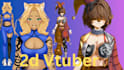 create custom vtuber model with anime character design, and vtuber rigging