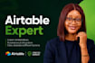 do airtable automation, setup airtable database, airtable crm and softr expert