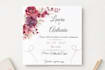 design a modern wedding invitation website with rsvp