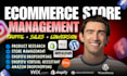 do ecommerce store management for shopify, etsy, ebay, amazon, tiktok shop