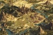 draw a fantasy map with digital watercolors