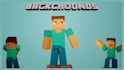 create a professional minecraft skin render with transparent