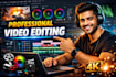 professional youtube video editing with high SEO