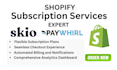 setup subscription services recharge bold subscription skio wooly paywhirl subly