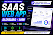 build a saas web app with dashboard and authentication