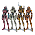draw cool robot or cyborg character