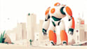 design sci fi mecha and robot concept art