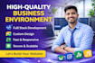 design and develop a custom website full stack developer