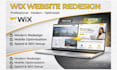 professional redesign and optimize your wix website