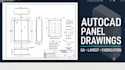 create professional electrical panel ga and fabrication drawings in autocad