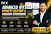 do wix payment gateway, credit card checkout, and webhook automation for site
