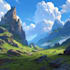 do environment concept art or background for games