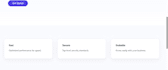 create a responsive react landing page or website