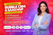 build custom bubble CRM, saas mvp, automation web app as bubble io developer